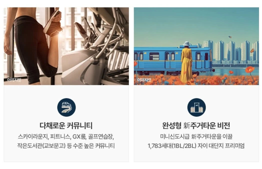 병점역 생활권 오산헤리티지자이 교통 환경 및 GTX-C 연장 노선도